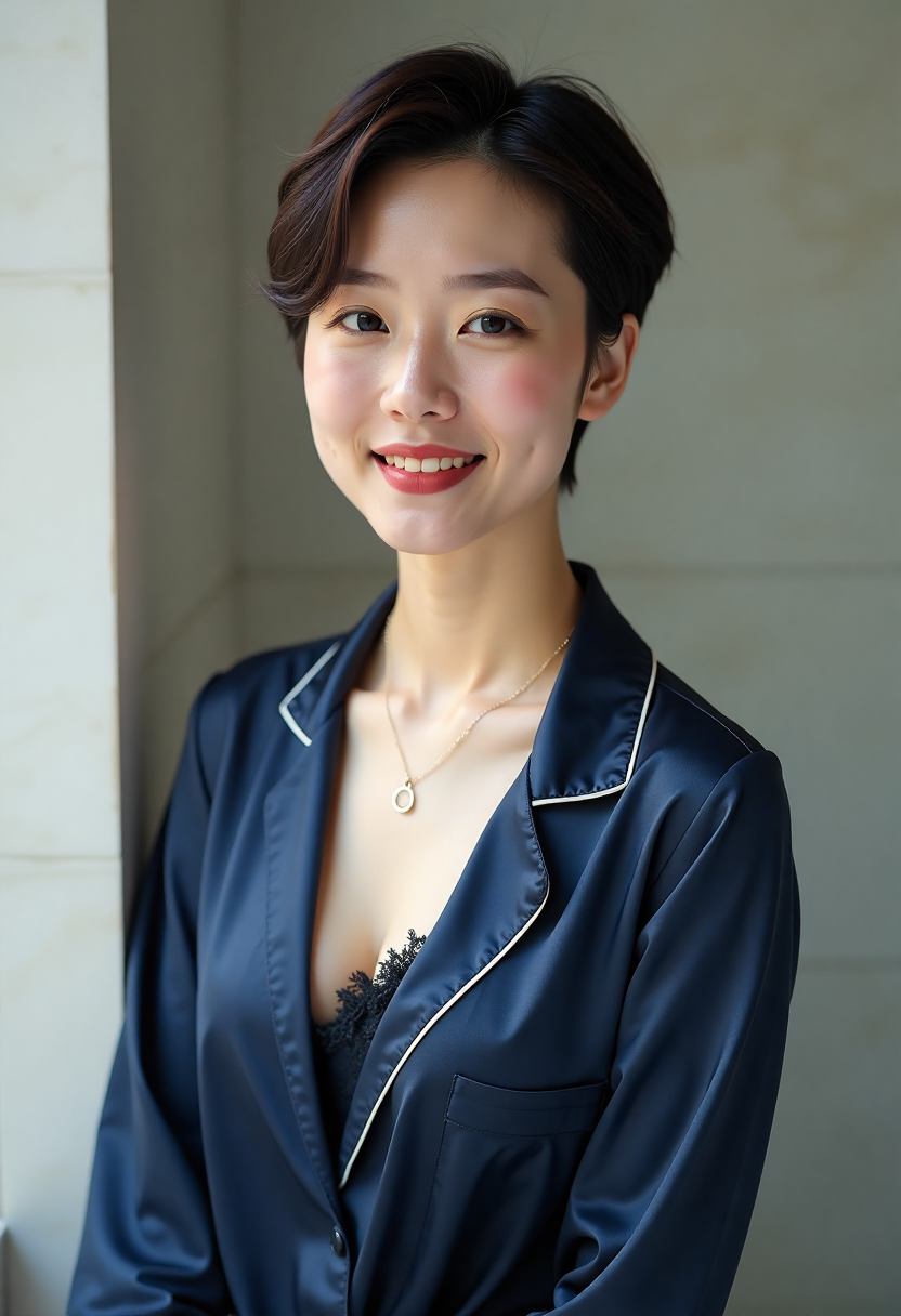 窗边人像摄影布光过程